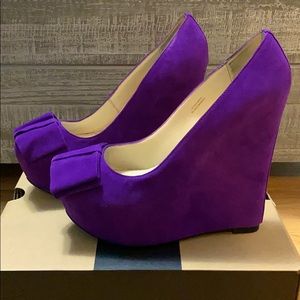 Suede Platform Shoes